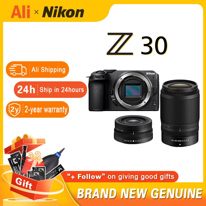 Nikon Z30 ̷ ī޶   4K  16-50mm 50-250mm  (  Ʈ)